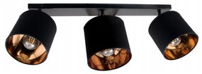 Belis Spotlámpa SOFIA 3xE27 / 60W / 230V fekete 0301