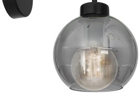 Fali lámpa SOFIA 1xE27/60W/230V fekete
