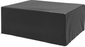 Outsunny vízálló, UV-álló kerti bútorhuzat – védő PE ponyva kerti asztalokhoz és teraszbútorokhoz, 235 x 190 x 90 cm – fekete | Aosom