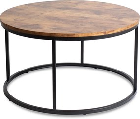 Dohányzóasztal Rusztikus Tölgy Színben. TIM MAX