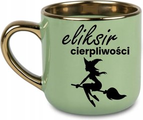 Elegáns bögre „Türelem elixír” 400 Zöld