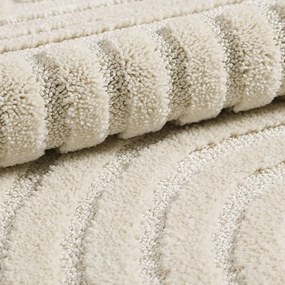 Krémszínű kerek szőnyeg ø 80 cm Art – Ayyildiz Carpets