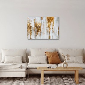 Kép - Arany absztrakció (70x50 cm)