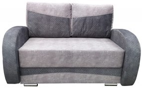 Mara új 2-es (fix) kanapé, szürke-szürke