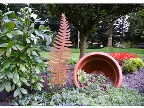 Fém kerti leszúrható dekoráció Leaf – Garden Pleasure