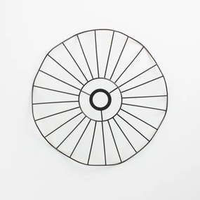 Brilagi - LED függeszték kábelen CERIA WIRE 1xE27/40W/230V Ø 40 cm fekete