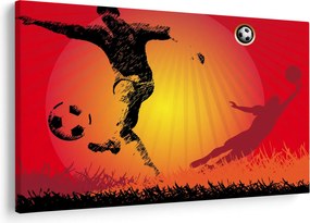 Kép - futball (90x60 cm)