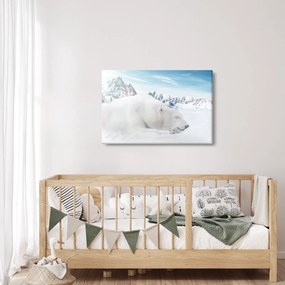 Kép - Jegesmedve (90x60 cm)