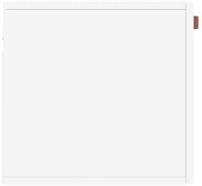 fehér szerelt fa faliszekrény 60 x 36,5 x 35 cm