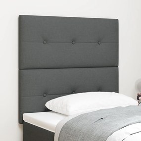 LED Fejtámla Sötétszürke 80 cm Szövet