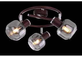 Globo 54303-3 - Spotlámpa PALLO 3xE14/40W/230V