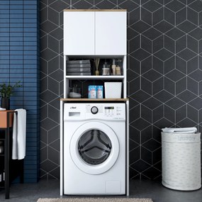 Mosógépszekrény kd101 - 1950 - diós