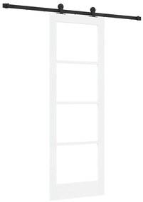 Csúszóajtó ORKDAL Fehér 73.5 x 211 cm Fa és fém