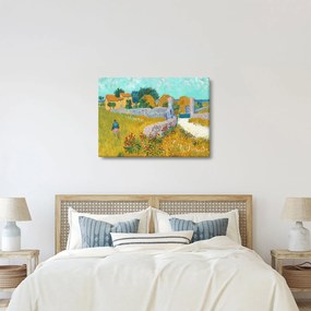 Kép - Vincent van Gogh, Farmhouse in Provence, reprodukciók (70x50 cm)