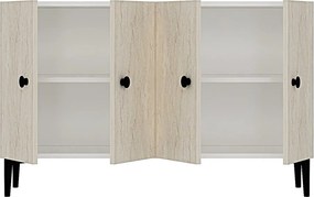 Pella 120 - White, Travertine