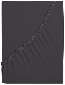 Jersey lepedő kiságyba EXCLUSIVE 60x120 cm antracit
