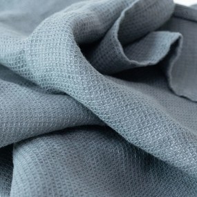 Kék len törölköző 30x30 cm - Linen Tales