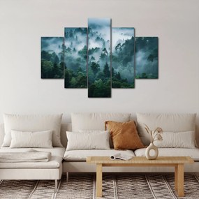 Kép - Erdő ködben (150x105 cm)