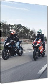 Vászonkép 80x120 Versenyző Motor Motorkerékpár