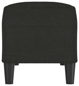 fekete szövet pad 100 x 35 x 41 cm