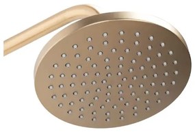 REA-P7051 - Zuhanyszett csapteleppel LUIS szálcsiszolt arany