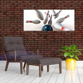 Kép - bowling (120x50 cm)