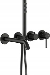 Kfa Falsík Alatti Kádszett 3 Lyukú Csapteleppel 2 Funkciós Moza, Fekete