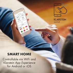 Klarstein Quickstick Smart, Sous Vide főző, 1200 W, 20-95 °C, 3D keringés