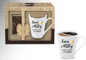 300 ml-es bögre szemes kávé forró szerelem