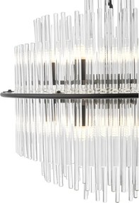 Dar Lighting glamour modern függeszték lukas fekete darluk1722