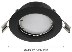 Eglo 900754 - KÉSZLET 3x LED Beépíthető lámpa PENETO 1xGU10/2,8W/230V