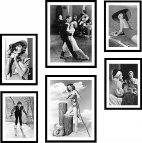 Extra Szett 6db-os Képek Poszterek keretben KP315