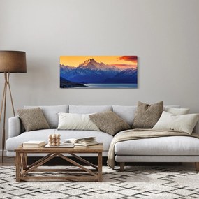 Kép - Pukaki-tó (120x50 cm)
