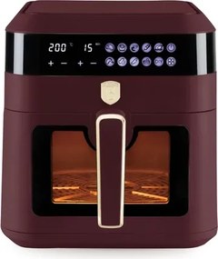 BerlingerHaus AirFryer átlátszó ablakkal (6,3 L) Leonardo Collection BH/9687