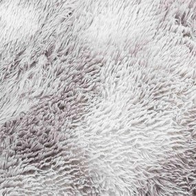 világosszürke hosszú szálú NAVARRA bozontos szőnyeg 300x200 cm