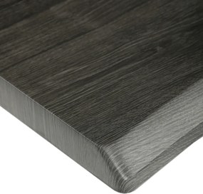 Étkezőasztal 180x90 cm MDF szürke tölgy