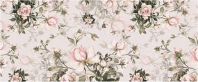 Dekoratív fotótapéta falra Könnyű összeszerelés Virágmintás 250x104 Ragasztó