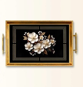 Üveg tálca, 38×24 cm – TPEA9934