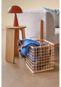 Natúr színű ülőke tölgyfa dekorral Split – Hübsch