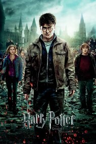 XXL Poszter Harry Potter and the Deadly Hallows - trio