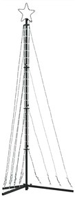 kék LED karácsonyfa 339 LED 187 cm