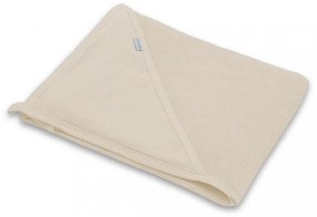 Gyermek frottír törölköző kapucnival New Baby Comfortably 100x100 cm beige