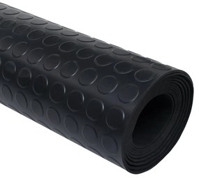 vidaXL korongmintás csúszásgátló gumiszőnyeg 1,5 x 4 m 3 mm