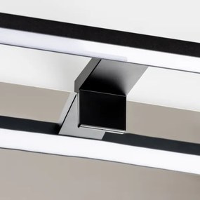 Aigostar - LED fürdőszobai tükörvilágítás LED/8W/230V 4000K 40 cm IP44 fekete