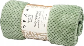 Arôme Home Mikroflanel takaró, Pixel zöld