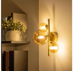 Brilagi - LED Fali lámpa MILLA 3xG9/3W/230V arany