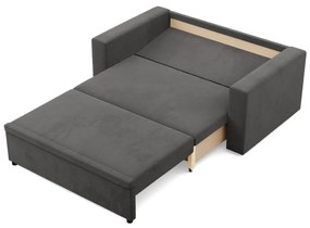 Zeus kanapé, szövet anyag, hab töltet, egyenes kartámasz, szürke