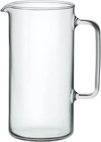 Üveg kancsó magas hőálló vékony Simax henger 2 l