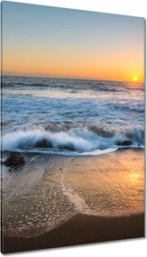 Vászonkép 80x120 Naplemente Tengerpart