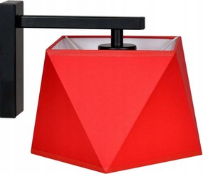 Fali lámpa lámpaernyő anyaga Gyémánt Piros